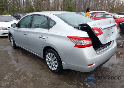 2014 Nissan Sentra Sv from USA, damaged, VIN 3N1AB7AP5EY276550